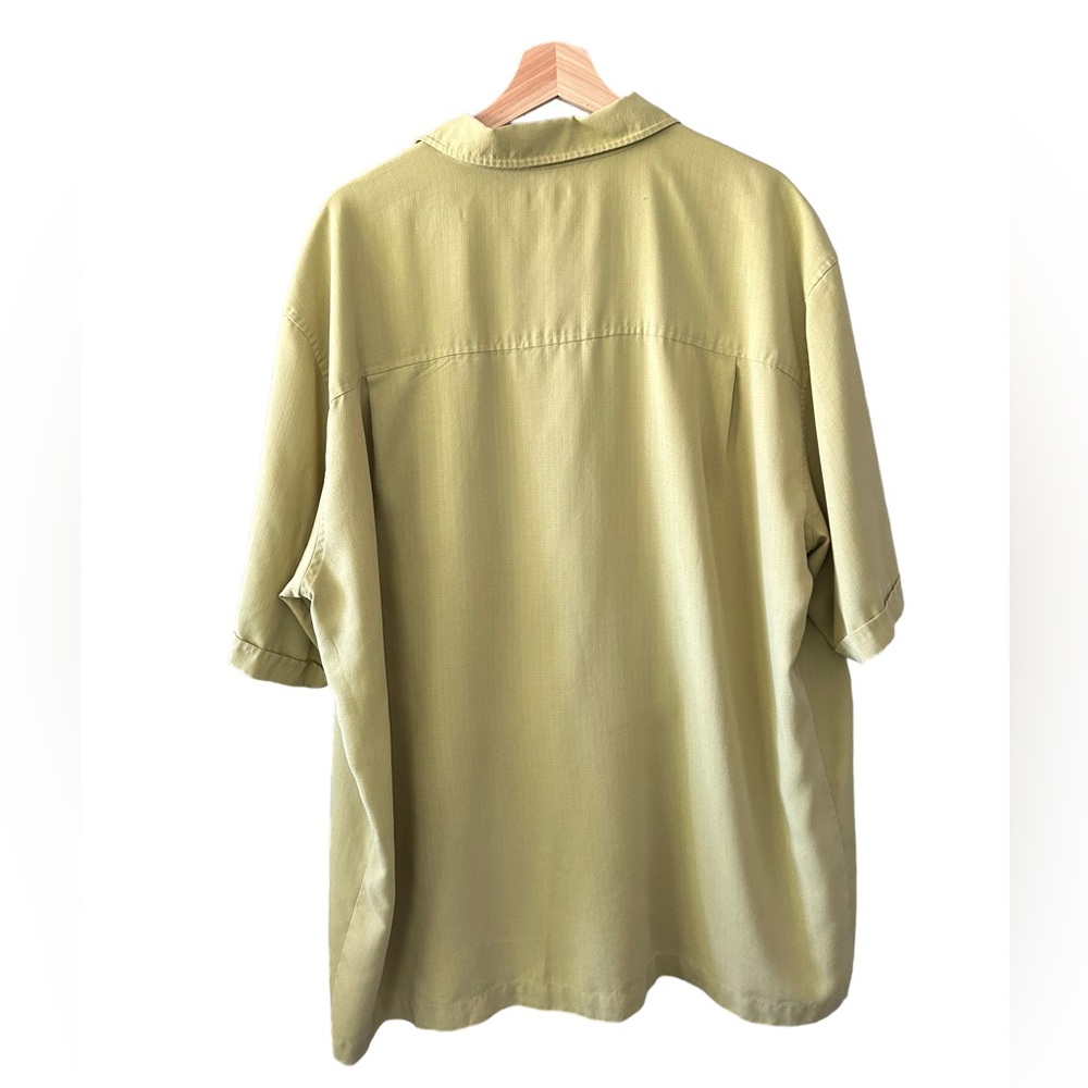 REI Men’s Green Short Sleeve Button Down Collared Shirt Size XL - Picture 4 of 7